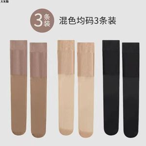Women's Knee High Stockings 15D Thin Solid Color Anti Snag Summer Spring Autumn Wear - Product Image 3