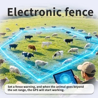 Traceur GPS Premium LoRaWAN pour Bétail avec Alarmes Audio, Vibrations et Chocs Électriques pour Bovins, Chevaux, Vaches laitières et Agneaux