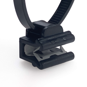 Bündelungsclips aus <span class=keywords><strong>Nylon</strong></span> PA66, Tannenbaummontage, 6 mm Loch, selbstsichernd, 4,8 mm, 200 mm Kabelbinder im Großhandel - Product Image 1