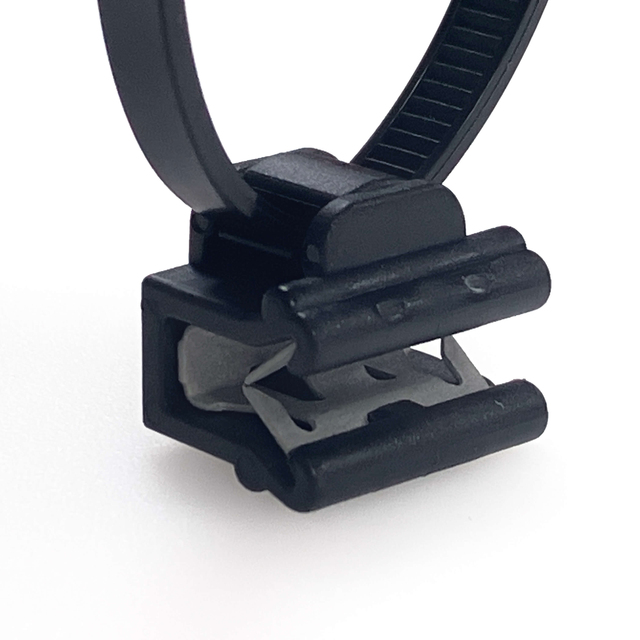 Wholesale Auto Solar Bundle Parts Edge Clips Cable Ties 1-3mm Panels 4.8mm X 200mm UV-Protected Self-Locking Nylon 66 Zip Tie