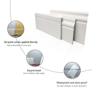 <span class=keywords><strong>Moulure</strong></span> décorative murale 3D, panneau flexible à faire soi-même, pour murs, miroirs, cadres de fenêtres, décoration intérieure, plinthe - Product Image 3