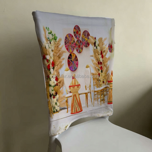 Housse de chaise personnalisée avec logo, design éthiopien, 3D, avec élastique, motif <span class=keywords><strong>Saba</strong></span> - Product Image 1