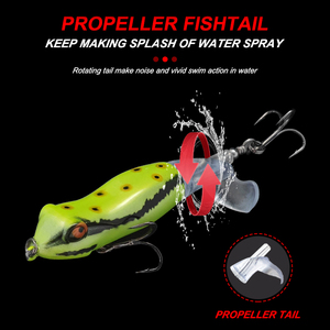 <span class=keywords><strong>Big</strong></span> Boy คันเบ็ดตกป<span class=keywords><strong>ล</strong></span>ารุ่น HFROG,เหยื่อกบสีเขียวแบบขายส่งสินค้าคงคลัง3D Eyes - Product Image 3