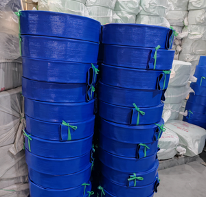 Boa Qualidade Tamanho Pequeno 3Bar 1 1/2 polegada PVC Layflat Descarga De Água Agrícola Irrigação Jardim Rega Azul Mangueira - Product Image 3