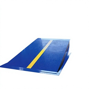 Mechanical Warehouse Container Yard Ramp Hydraulic Power Unit <b>Lifter</b> Forklift Loading Ramp Dock Leveler - Product Image 2
