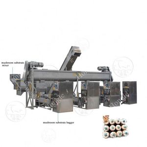 Machine d'ensachage de production de bouchons de mélange de champignons d'huîtres à haute productivité avec composants de noyau de moteur - Product Image 5