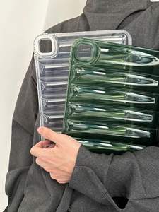 Étuis pour <span class=keywords><strong>iPad</strong></span> 7.9 8.<span class=keywords><strong>3</strong></span> 10.5 10.9 9.7 10.2 pouces Norths Face MINI <span class=keywords><strong>4</strong></span> 6 <span class=keywords><strong>AIR</strong></span> 6 7 10ème 11ème Pro 11 Tpu transparent à motif ondulé - Product Image 3