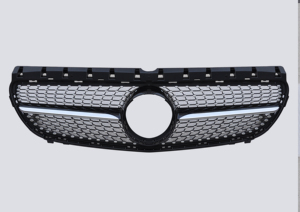 Klt-A-228-Stella Del Diamante di Stile di Griglia Anteriore per Benz <span class=keywords><strong>Classe</strong></span> <span class=keywords><strong>B</strong></span> B180/B200/B250/B220 <span class=keywords><strong>W246</strong></span> 2015 + Placca La Griglia - Product Image 2