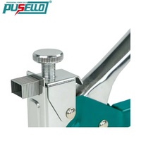Agrafeuse manuelle robuste Pusello, force réglable, agrafeuse manuelle 3 en 1 pour le bricolage et l'industrie