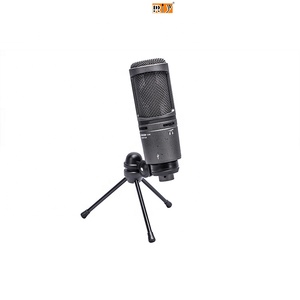 AT2020USB + Kit de micrófono de equipo de transmisión en vivo de podcast profesional - Product Image 1