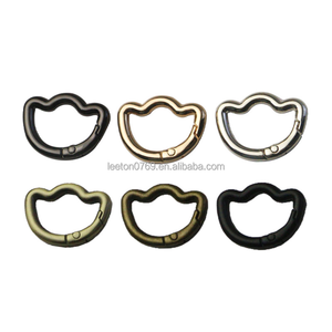Accessoires de quincaillerie pour sacs en stock – Mousqueton de forme <span class=keywords><strong>spéciale</strong></span> 21 x 3,8 mm, 6 couleurs - Product Image 1