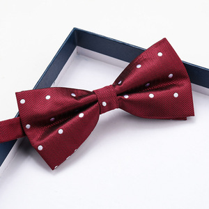 Corbatas de Moño Ajustables para Hombre, con Diseño de Puntos, Rayas y Cuadros, para Bodas, Fiestas, Niños y Niñas - Product Image 1