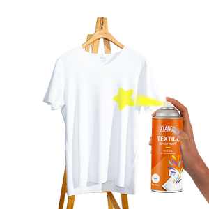 Source usine bricolage écologique 400ml 200ml <span class=keywords><strong>peinture</strong></span> acrylique en aérosol <span class=keywords><strong>pour</strong></span> vêtements tissu Textile <span class=keywords><strong>peinture</strong></span> en aérosol - Product Image 1