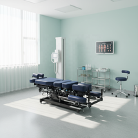 Lit d'orthodontie américain professionnel pour ajustement chiropratique et thérapie par traction Correction vertébrale américaine de haute précision