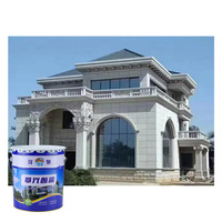 Revêtement liquide de peinture de mur extérieur de marbre de granit transparent résistant aux intempéries direct d'usine pour des murs