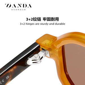 Danda Eyewear S31119 Acetate Sunglasses Polarized UV380 Protection Unisex Outdoor <b>Driving</b> Sun <b>Glasses</b> - Product Image 4