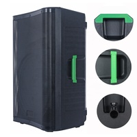 Enceinte Amplifiée Professionnelle Polyvalente 2000 Watts 15 Pouces, Système de Sonorisation PA avec BT DSP Mixeur Écho Guitare