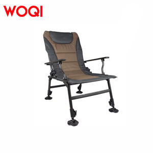 Fauteuil de pêche pliable et portable Woqi en tissu Oxford et fer, 66,5 x 93 x 105 cm, pour le camping, la randonnée et la plage - Product Image 4