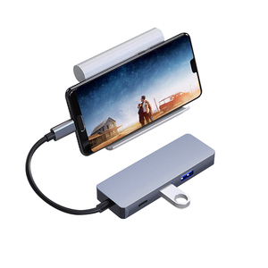 4 En 1 Tipo <span class=keywords><strong>C</strong></span> Hub 4K HDMI PD Adaptador 4 en 1 HDMI Hub <span class=keywords><strong>USB</strong></span> <span class=keywords><strong>C</strong></span> Dock 4K HDMI OTG <span class=keywords><strong>USB</strong></span> 3,0 PD Puerto <span class=keywords><strong>USB</strong></span> <span class=keywords><strong>C</strong></span> Hub - Product Image 1