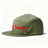 Casquettes et chapeaux de sport 5 panneaux personnalisés, imperméables, à séchage rapide, avec logo sur mesure, pour le camping, la course à pied et la mode