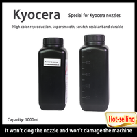 Cabezal UV Industrial RUNCAITU para Impresora Plana Digital Kyocera RH72, 1000 ml/Botella, Colores Vívidos