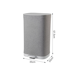 <span class=keywords><strong>Panier</strong></span> <span class=keywords><strong>à</strong></span> <span class=keywords><strong>linge</strong></span> de salle de bain pliable <span class=keywords><strong>à</strong></span> commande au pied, recouvert de tissu, avec sac intérieur amovible, grande capacité - Product Image 5