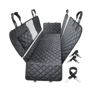 Durable Easy to Install and Remove Pet Waterproof <strong>Car</strong> Seat Cover Rear Seat <strong>Dog</strong> <strong>Hammock</strong> With Mesh Window - Product Image 1