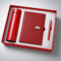 Coffret Cadeau Carnet 2026 – Agenda de Luxe et Carnet de Haute Qualité A5 – Ensemble Journal Personnalisable avec Impression de Logo et Stylo