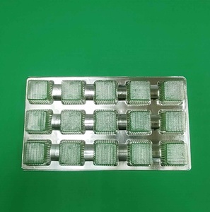 Tùy Chỉnh Phong Cách Mới Khay Vỉ Cho Sô Cô La Sushi Kẹo & Bánh Nhựa Dùng Một Lần Tấm & Bát Bền <span class=keywords><strong>Cpet</strong></span> Chất Liệu - Product Image 3