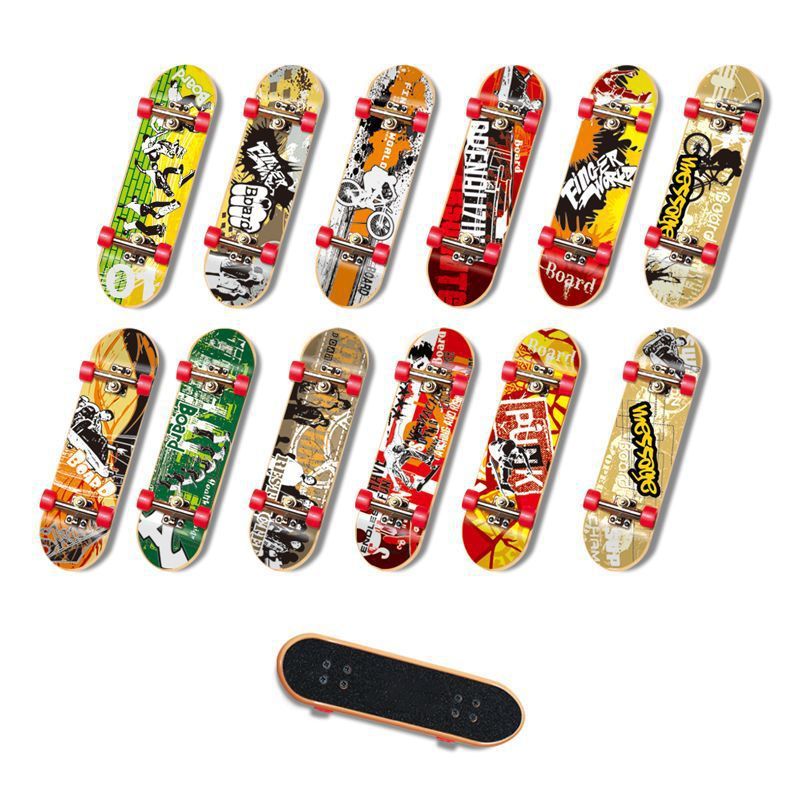 Ensemble de Doigts Skateboard - Jouets - Mini planches colorées - 10