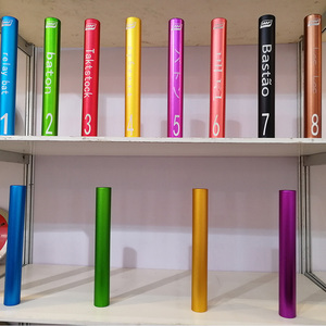 Bâton de <span class=keywords><strong>relais</strong></span> en aluminium pour <span class=keywords><strong>course</strong></span> de <span class=keywords><strong>relais</strong></span>, bas prix, chine - Product Image 6