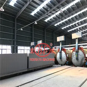 Hongfa, allemagne, Ytong, autoclavé, brique en béton aérée, machine, usine, fabricants de blocs Aac, ligne de Production de blocs Aac