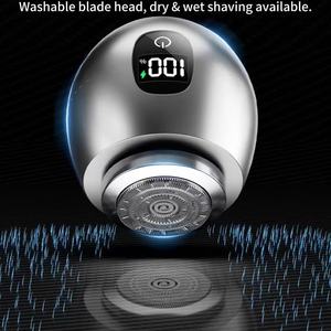 <span class=keywords><strong>Afeitadora</strong></span> Eléctrica Recargable Portátil Mini para Hombre, Modelo YQ09, Resistente al Agua, con Pantalla, Uso en Seco y Húmedo, <span class=keywords><strong>Afeitadora</strong></span> Profesional - Product Image 3