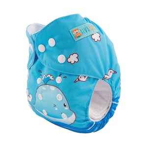 ALVABABY produce pannolini di stoffa per bambini con stampa animalier impermeabile di vendita calda per neonati e ragazze - Product Image 2