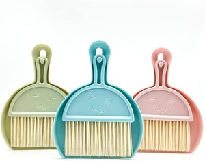 Dustpan Household Plastic Cleaning Set Small Mini Broom And Dustpan With Brush Set