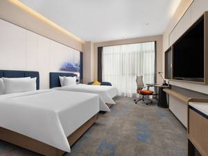 Meubles d'hôtel en gros de l'usine SHIYI Hampton by Hilton pour <span class=keywords><strong>les</strong></span> restaurants modernes 5 étoiles et <span class=keywords><strong>les</strong></span> ensembles de chambre à coucher, fourniture complète de projets - Product Image 4