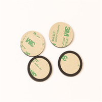 Pads d'absorption des chocs en silicone autocollants OEM, garnitures antidérapantes résistantes à l'usure pour meubles, tapis en silicone personnalisés avec colle au dos