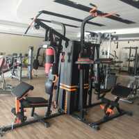 Équipement de musculation professionnel pour la maison, multifonctionnel, entraînement de musculation, machine Smith, 5 stations