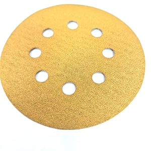 Disque de sable de 5 pouces disques de ponçage à crochet et boucle à 8 trous disque de papier de verre orbital aléatoire pour le polissage du bois automobile - Product Image 6
