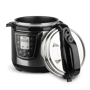 Raf Brand 1000w 6L Stainless Steel Multifunction Rice Electric Pressure Cookers