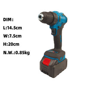 Taladro Eléctrico Inalámbrico de Impacto de Alta Calidad de 18V <span class=keywords><strong>24V</strong></span>, Herramienta Eléctrica Portátil de 10 mm con Batería de Iones de Litio de Grado Industrial de 20V - Product Image 4