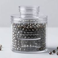 Mocca YAXI Modell 286 4mm Facettierte Epoxidharz-Diamantperlen Doppelspitzige Lose Langlebige Umweltfreundliche Elegante Schmuckherstellung