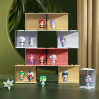 Boîte de rangement pour poupée Lego, boîte de rangement transparente à empiler, boîte d'affichage