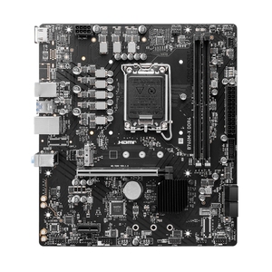 Tarjeta Madre MSI <span class=keywords><strong>B760M</strong></span> X DDR4 M-ATX Económica para Computadora, LGA1700, Compatible con Intel de 12.ª/13.ª/14.ª Generación, B760, 128 GB, Doble Canal, M.2, para Escritorio - Product Image 1