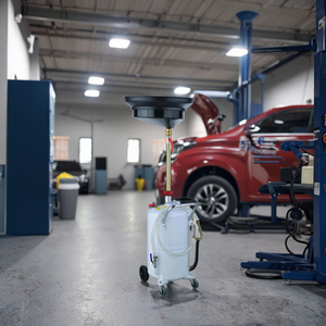 Vidanger d'huile usagée avec réservoir monté sur roue <span class=keywords><strong>vidange</strong></span> d'huile Portable égouttoir à Air <span class=keywords><strong>vidange</strong></span> d'huile - Product Image 5