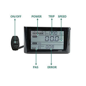 36V 48V 22A Ebike <span class=keywords><strong>Controller</strong></span> con LCD M6 S6 GD01 GD06 S810 S886 SW900 Display Brushless bici elettrica regolatore di velocità - Product Image 2