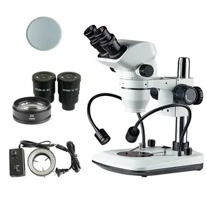 10X-120X Ispezione Ricerca Microscopio Binoculare Microscopio Stereo Zoom per PCB e di Riparazione Del Telefono