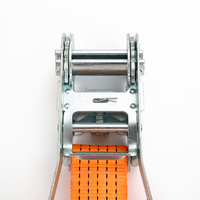 2 pouces 50mm 27 pieds 10000lbs crochet cargo arrimage sangle d'arrimage jaune ceinture personnalisée