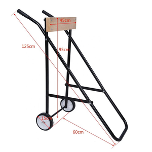 <span class=keywords><strong>Chariot</strong></span> pour moteur hors-bord, support de rangement et d'exposition pliable pour moteurs marins, <span class=keywords><strong>chariot</strong></span> pour moteur hors-bord de type plateau - Product Image 4