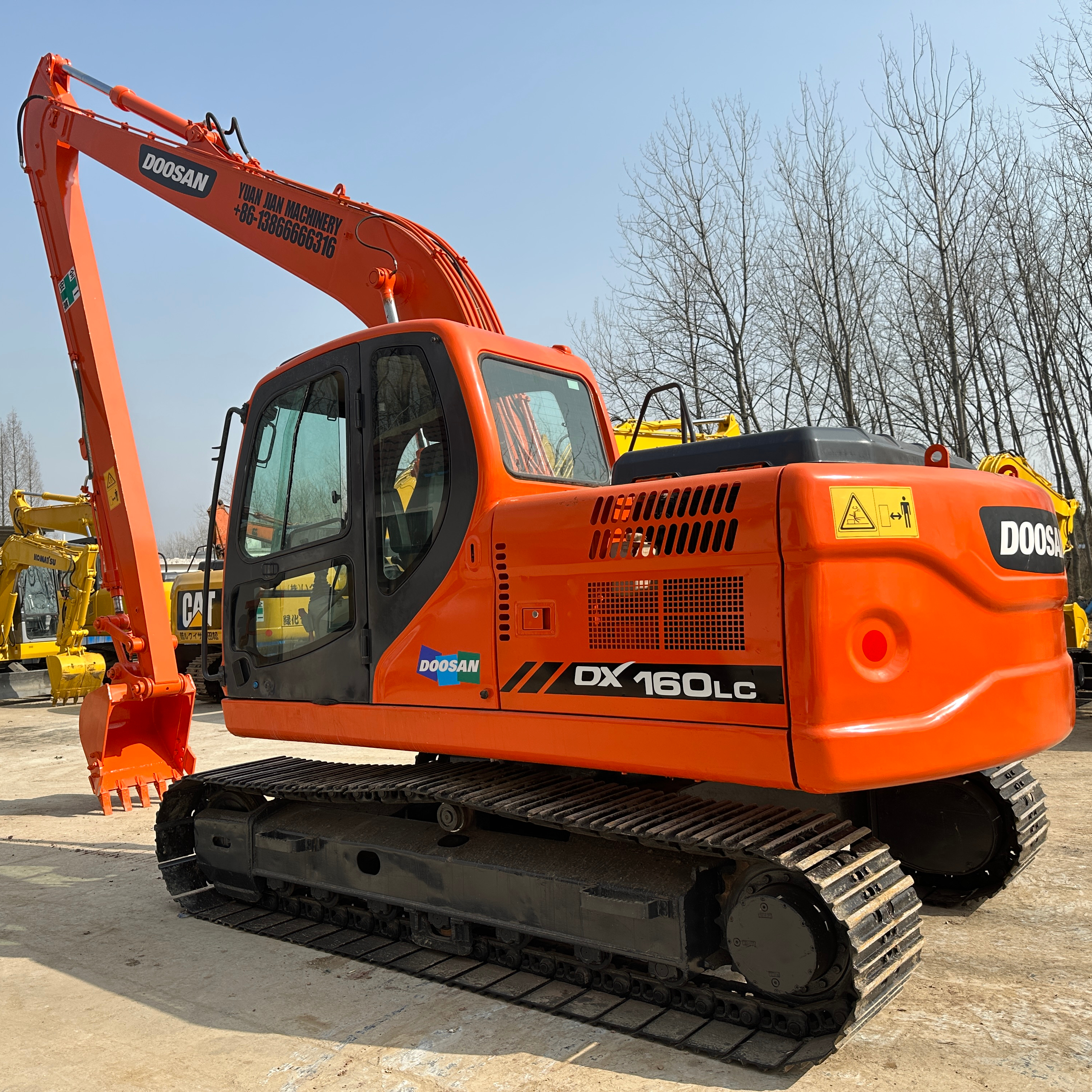 Doosan Dx150/dx140/dx210/dx60/dx55/dx200/dx160/dx140w колесный экскаватор Dh225-7/dh300-7/dh150-7/dh220-7 экскаватор